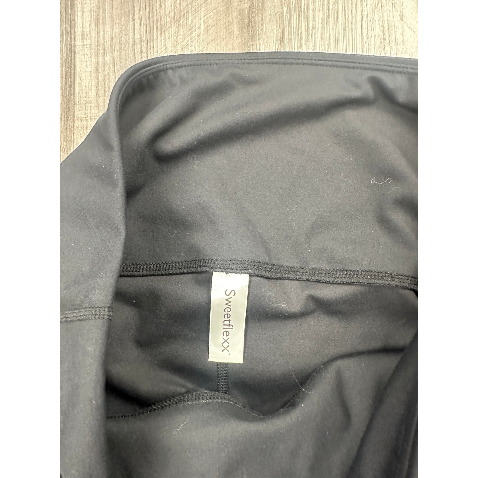 Sweetflexx Capri No Pocket Resistance Leggings Black Size 14 — image 5 of 6